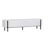 Nordure Nexus Mesa de TV Blanco y Negro